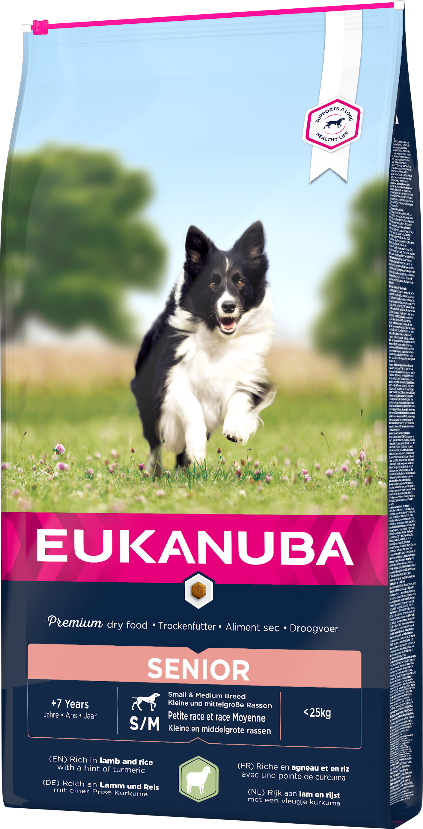Eukanuba Dog Senior Small / Medium Lamb & Rice - Torrdfoder Äldre Små & Medelstora Hundar
