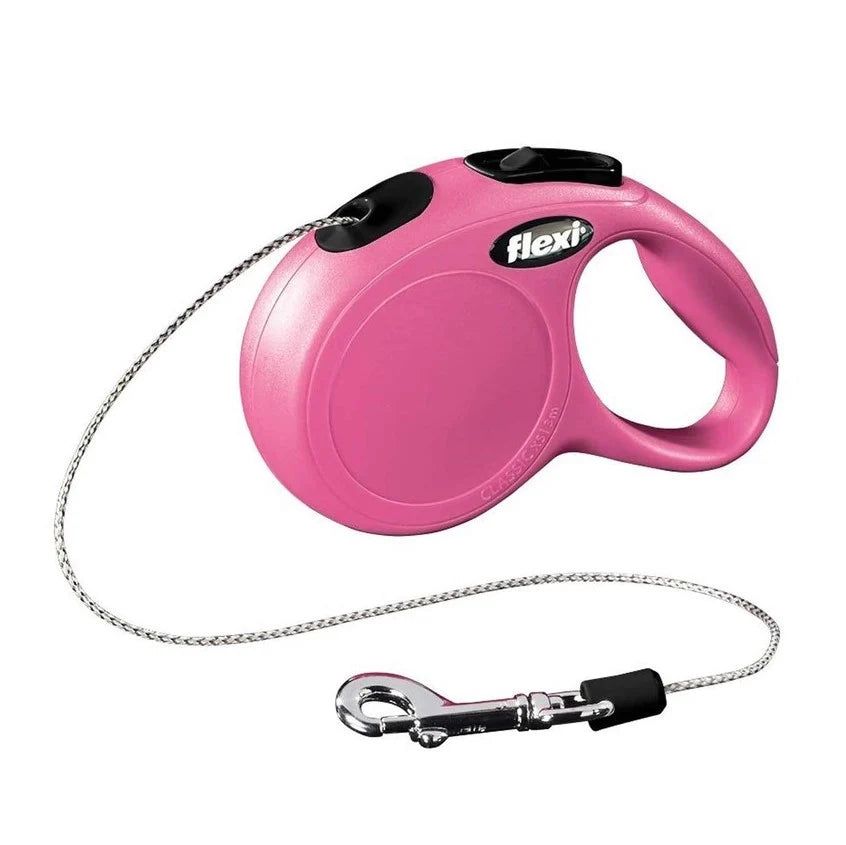 Flexi New Classic Cat Cord Rosa