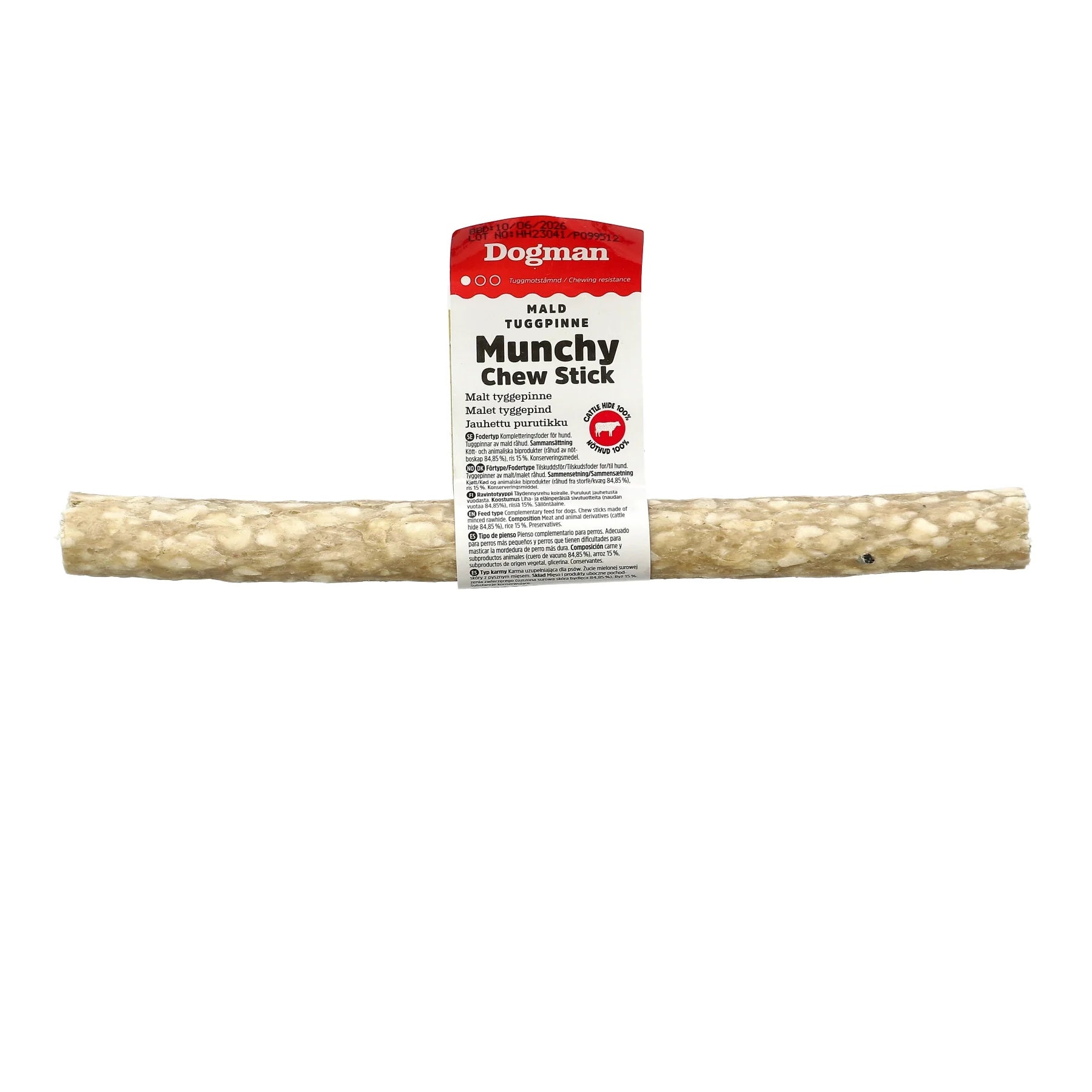 Dogman Munchy Chew stick 25cm