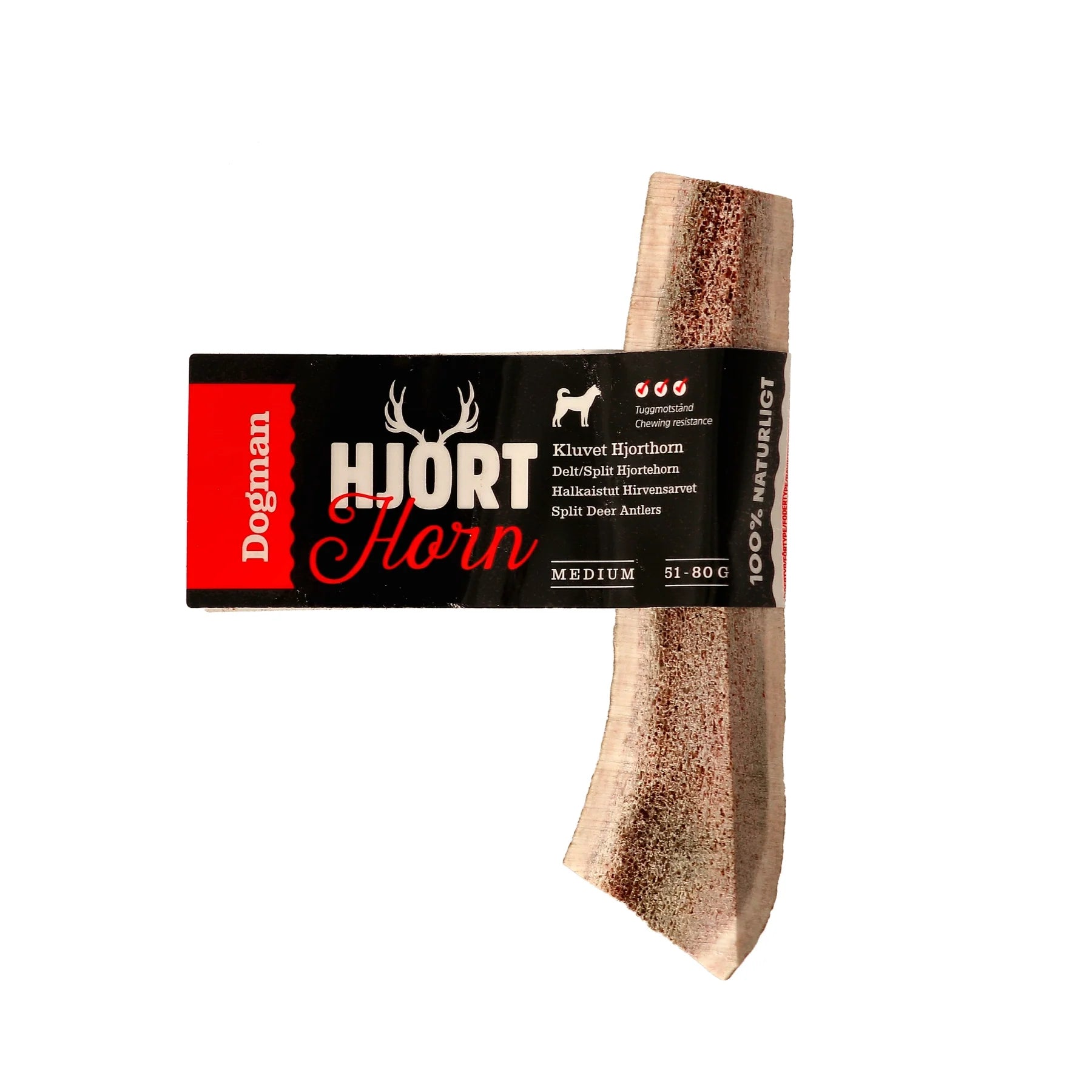 Dogman Hjorthorn kluvet