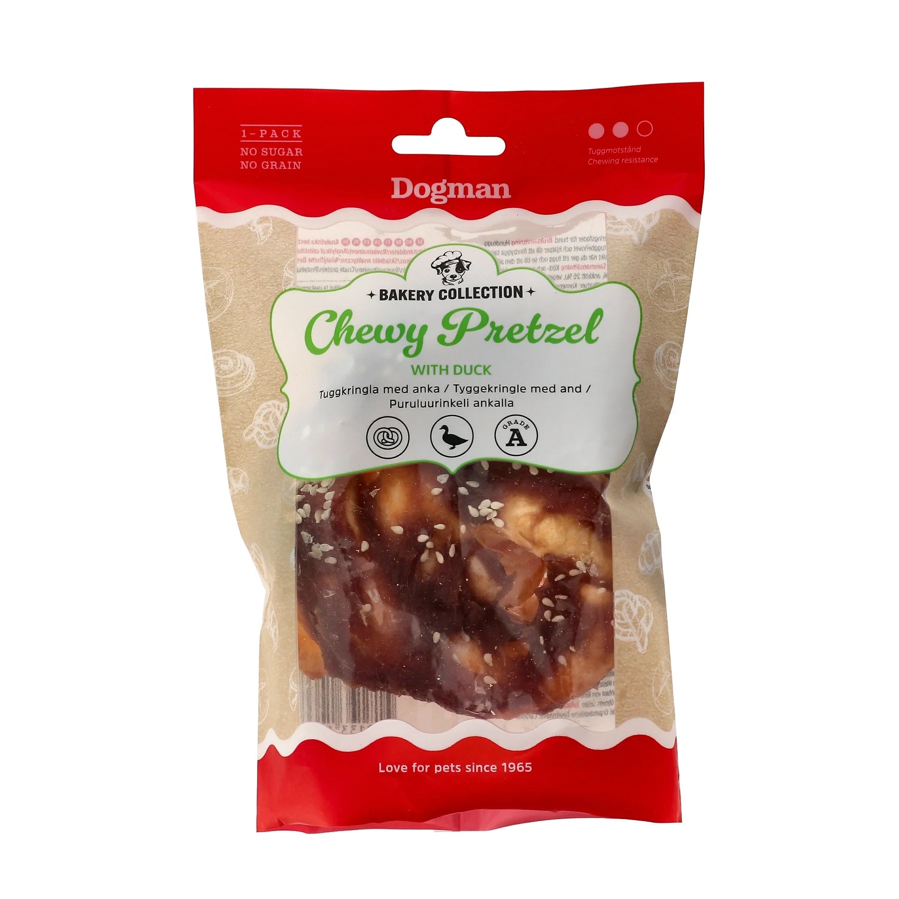 Dogman Bakery Collection Tuggkringla med Anka 9cm