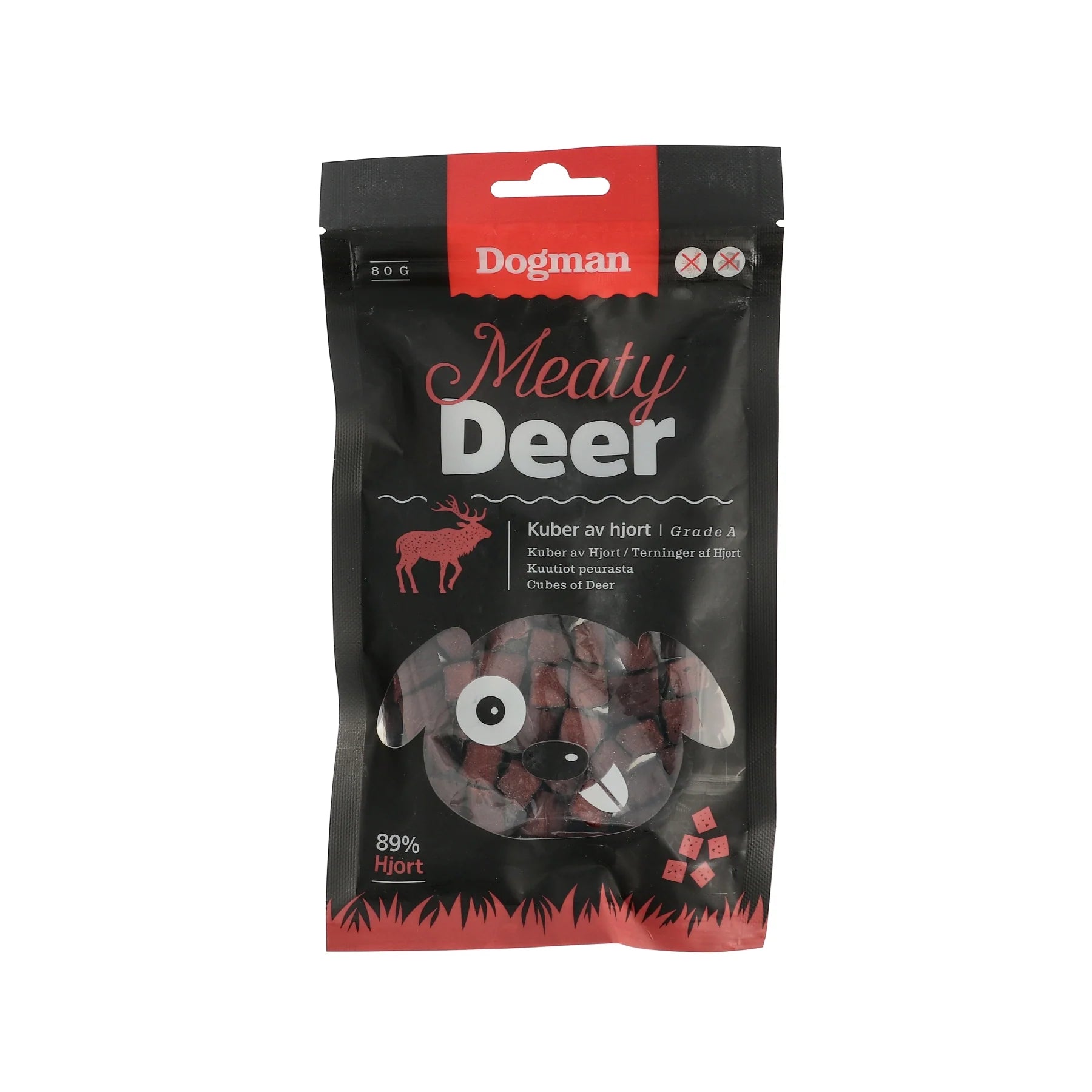 Dogman Meaty Kuber av Hjort