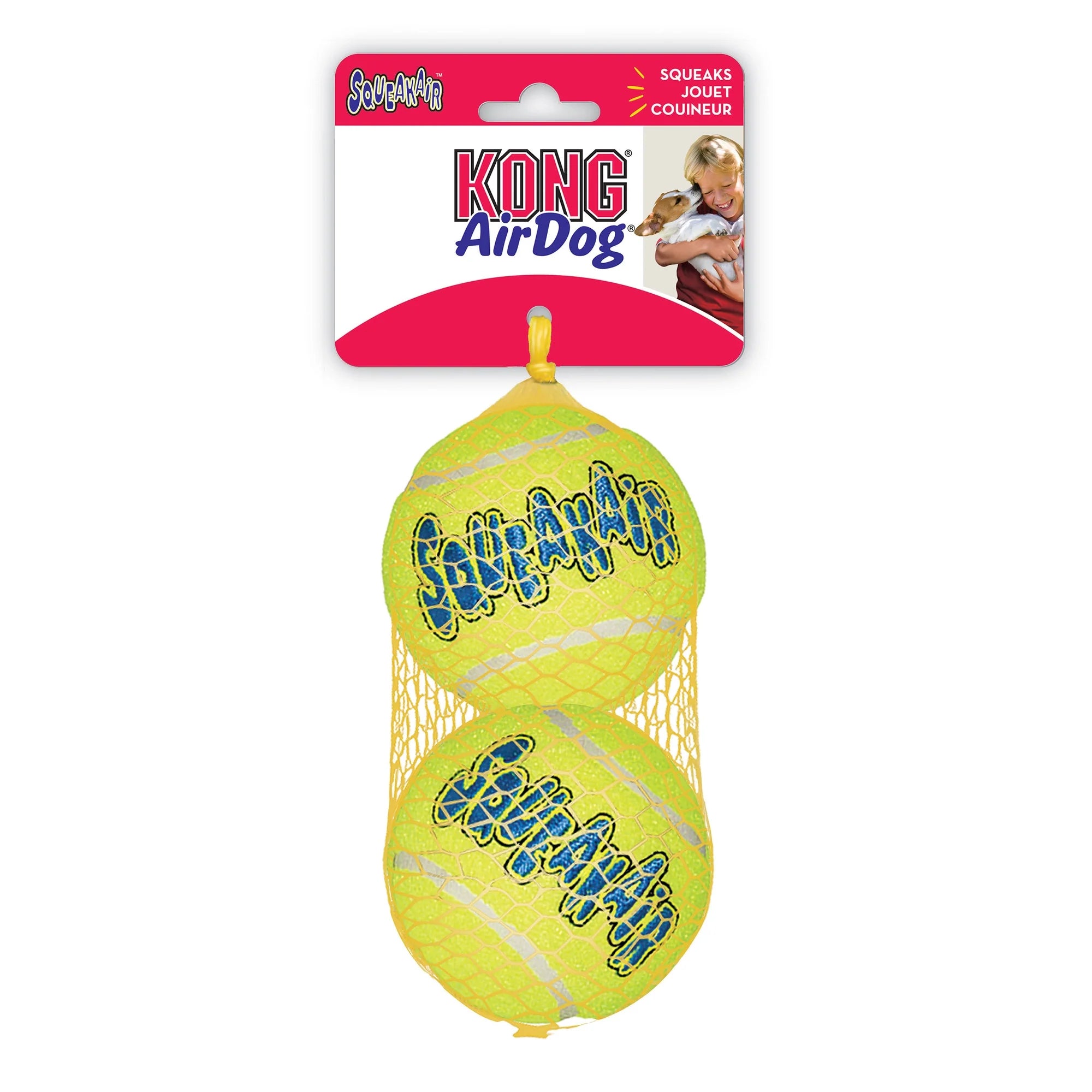 Kong Leksak SqueakAir Ball 2p