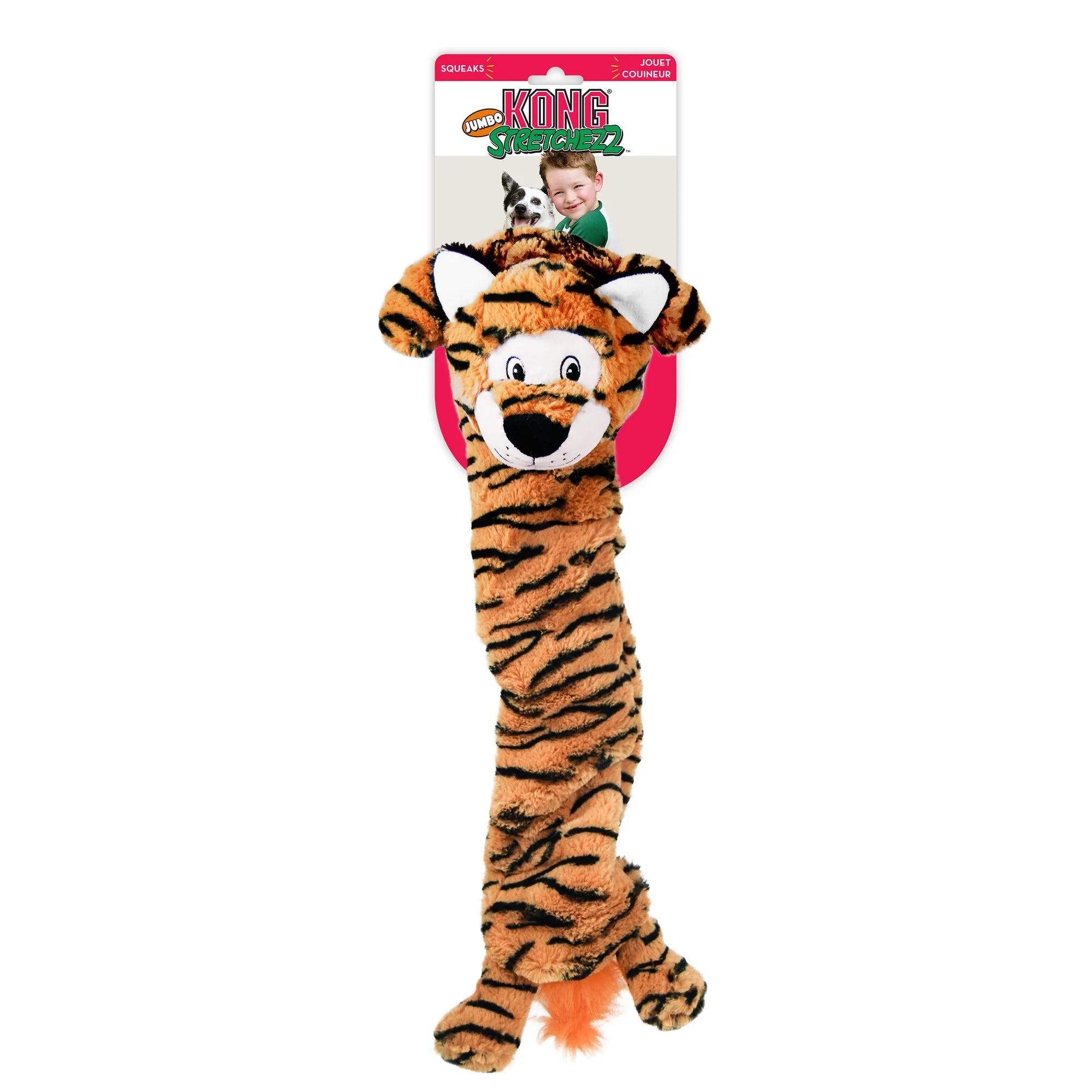 Kong Leksak Stretchezz Tiger