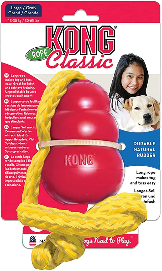 KONG Leksak Kong Classic med Rep