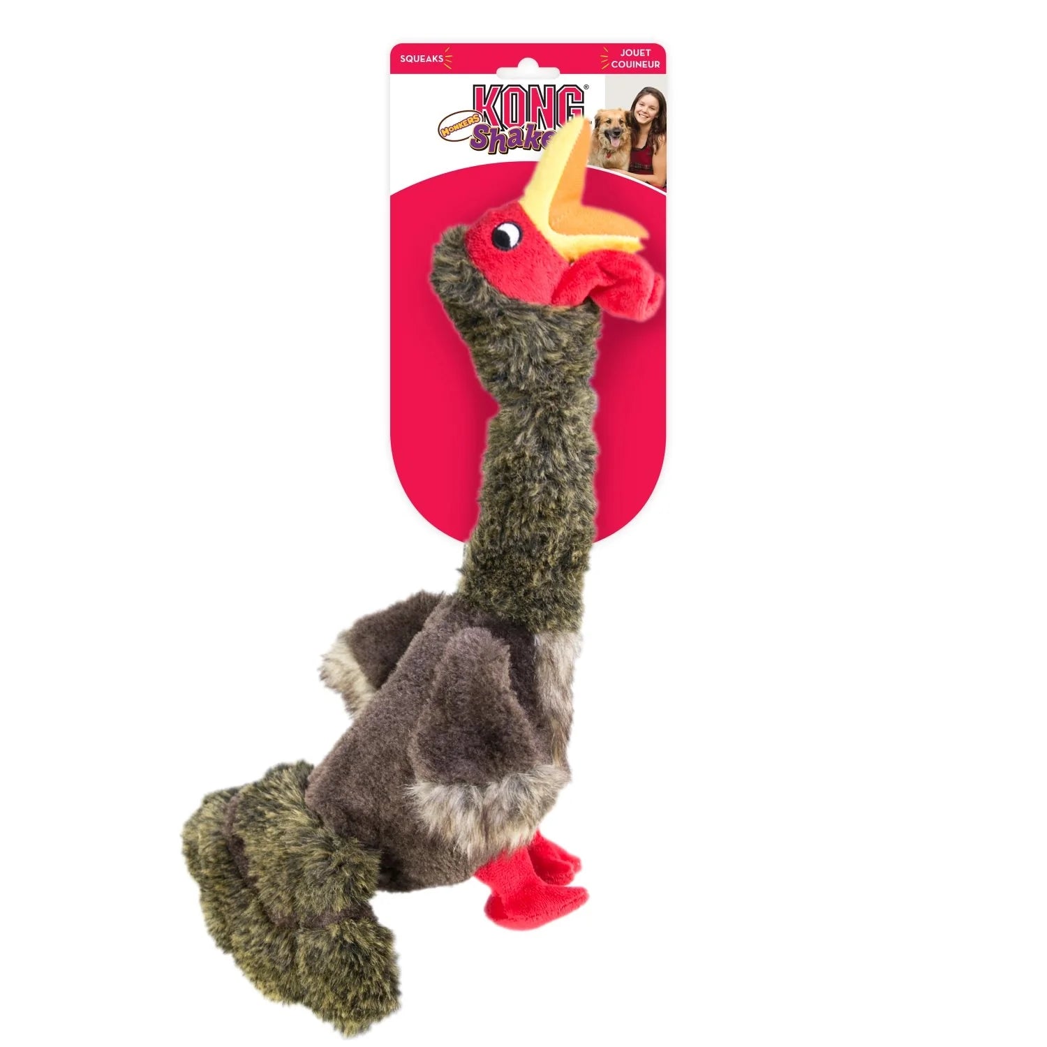 KONG Leksak Shakers Honkers Turkey