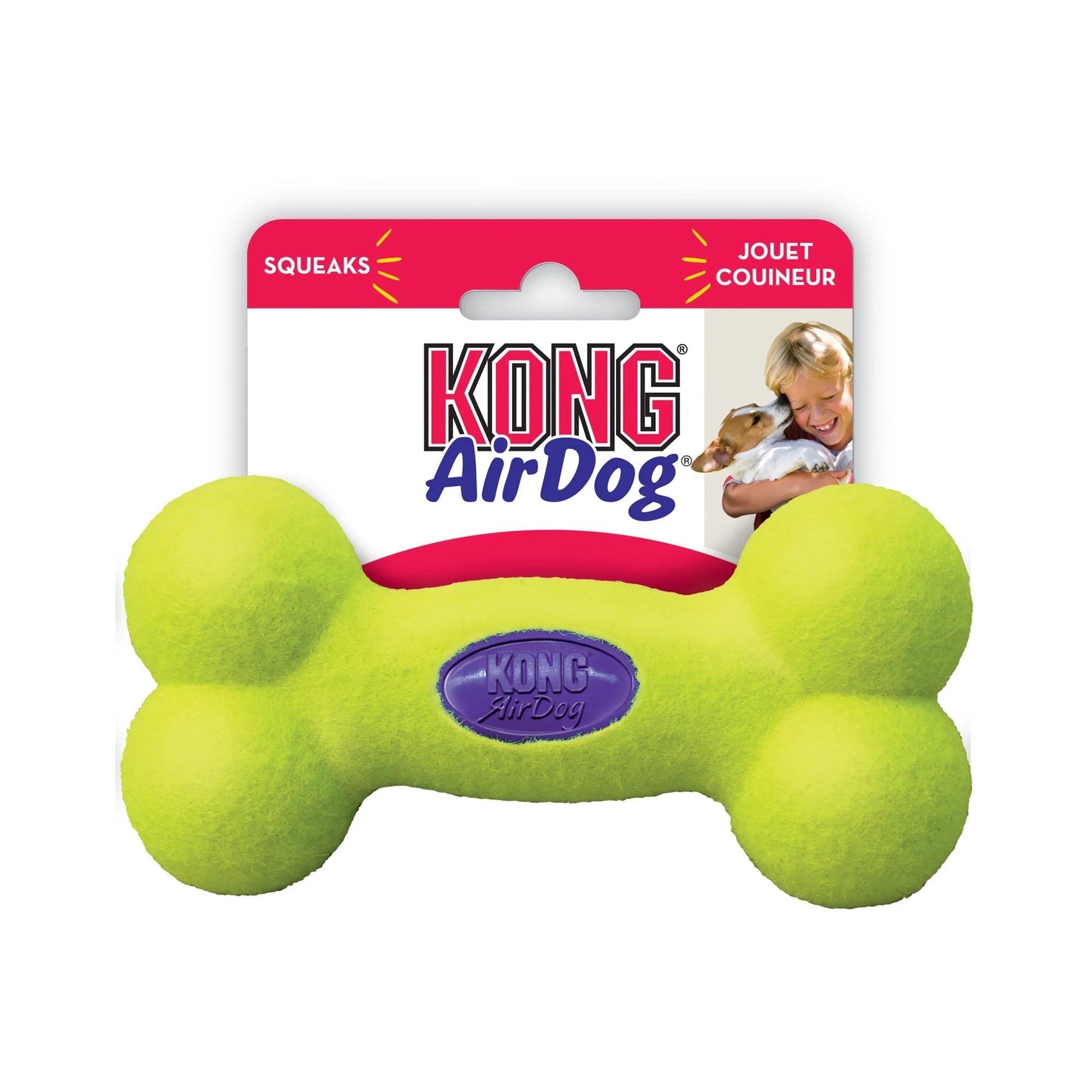 KONG Leksak AirDog Squeaker Bone