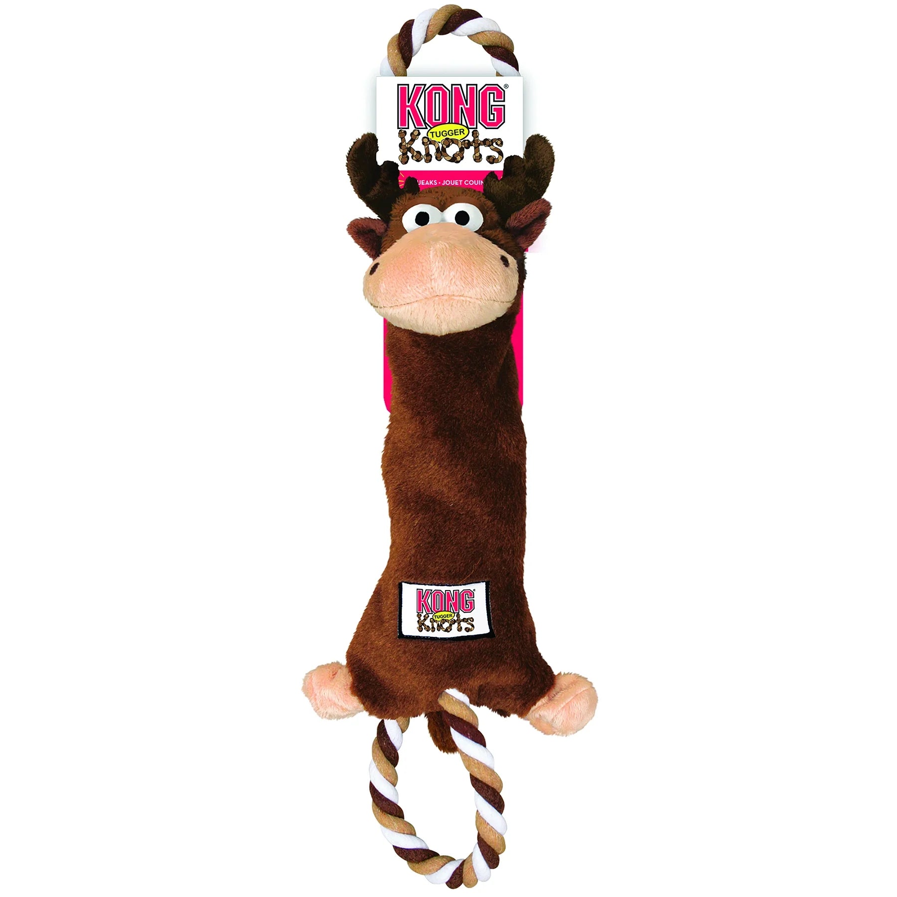 KONG Leksak Tugger Knots Moose