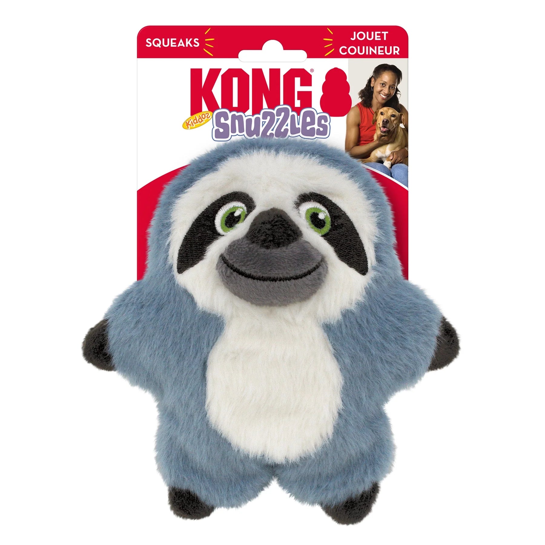 KONG Leksak Snuzzles Kiddos Sloth