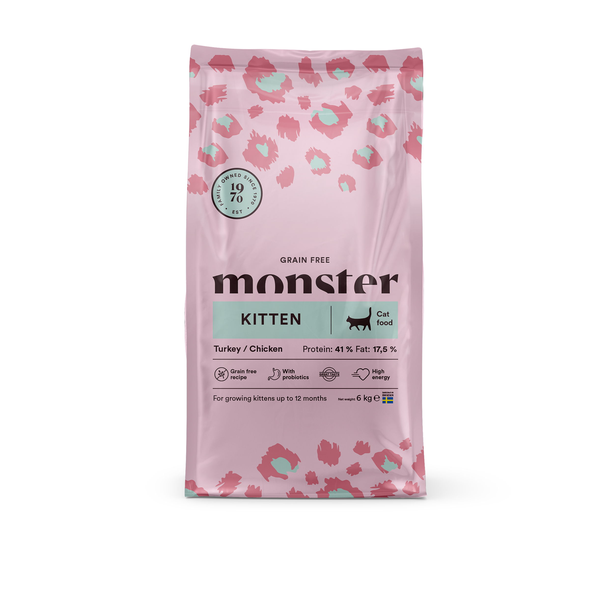 Monster Cat Grain Free Kitten Turkey/Chicken