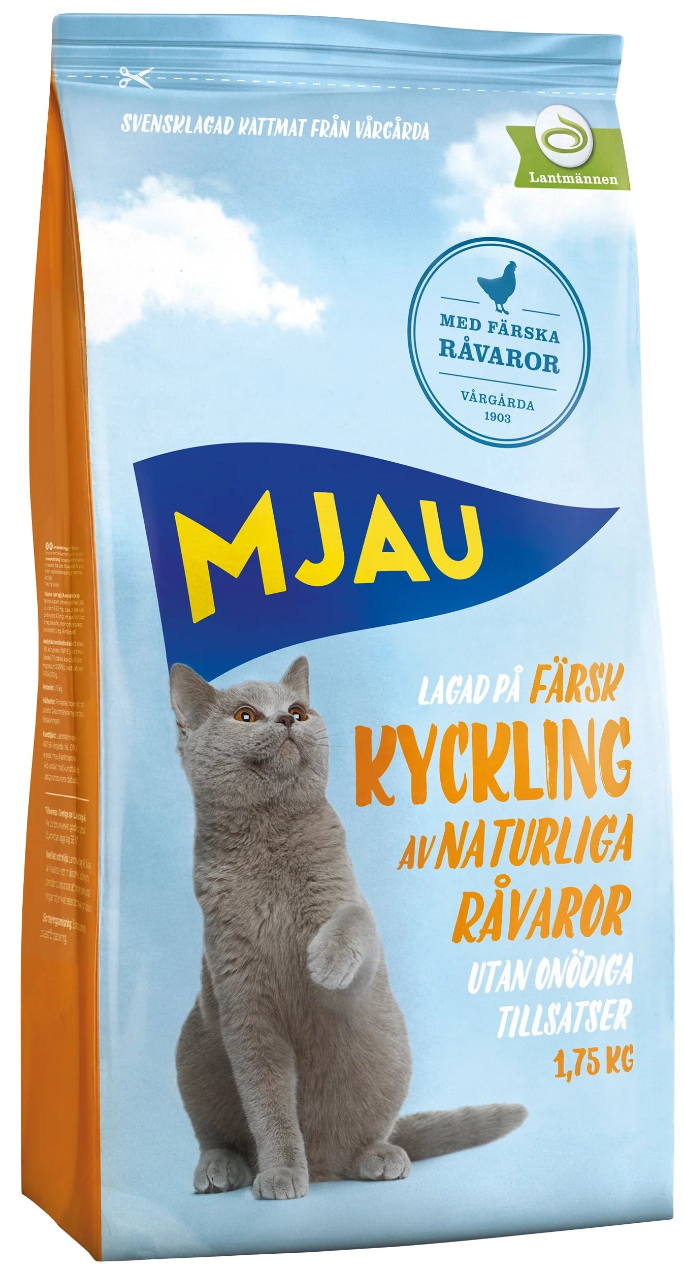 Mjau Torrfoder Kyckling