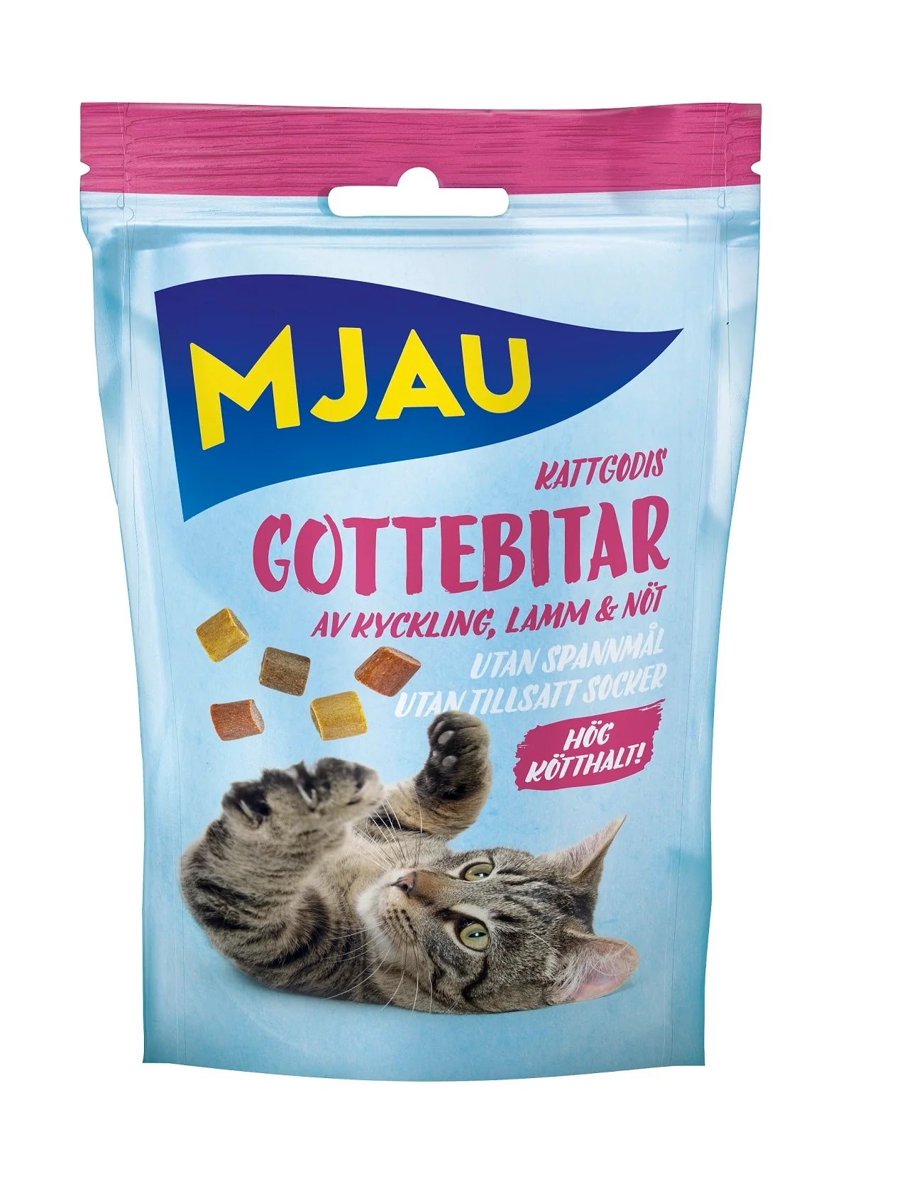 Mjau Kattgodis Gottebitar