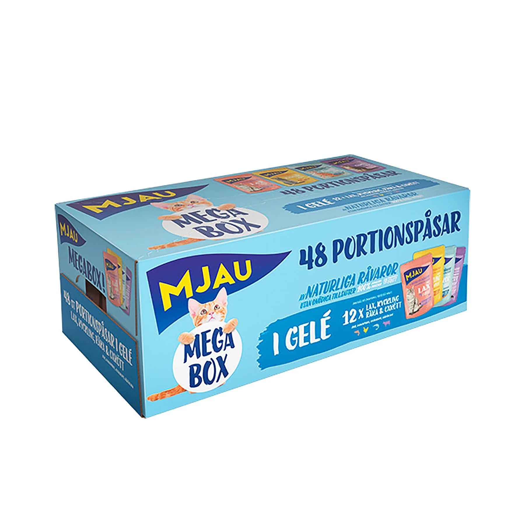 Mjau Bitar i Gelé med K, O, F, Mix