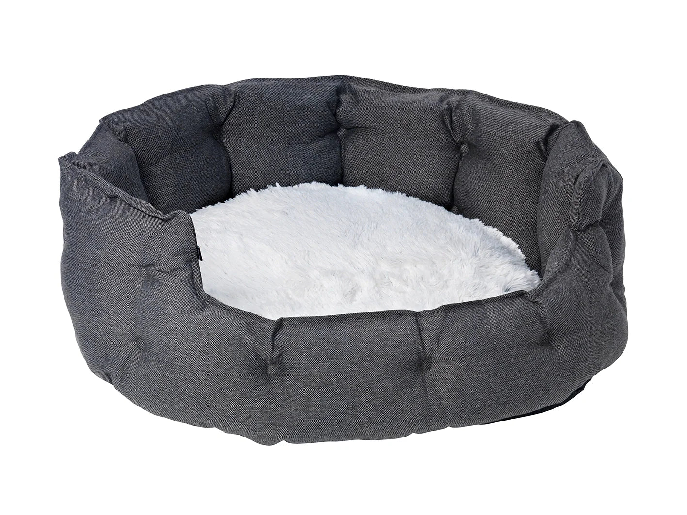 Dogman Bädd Classy Memory foam oval Grå