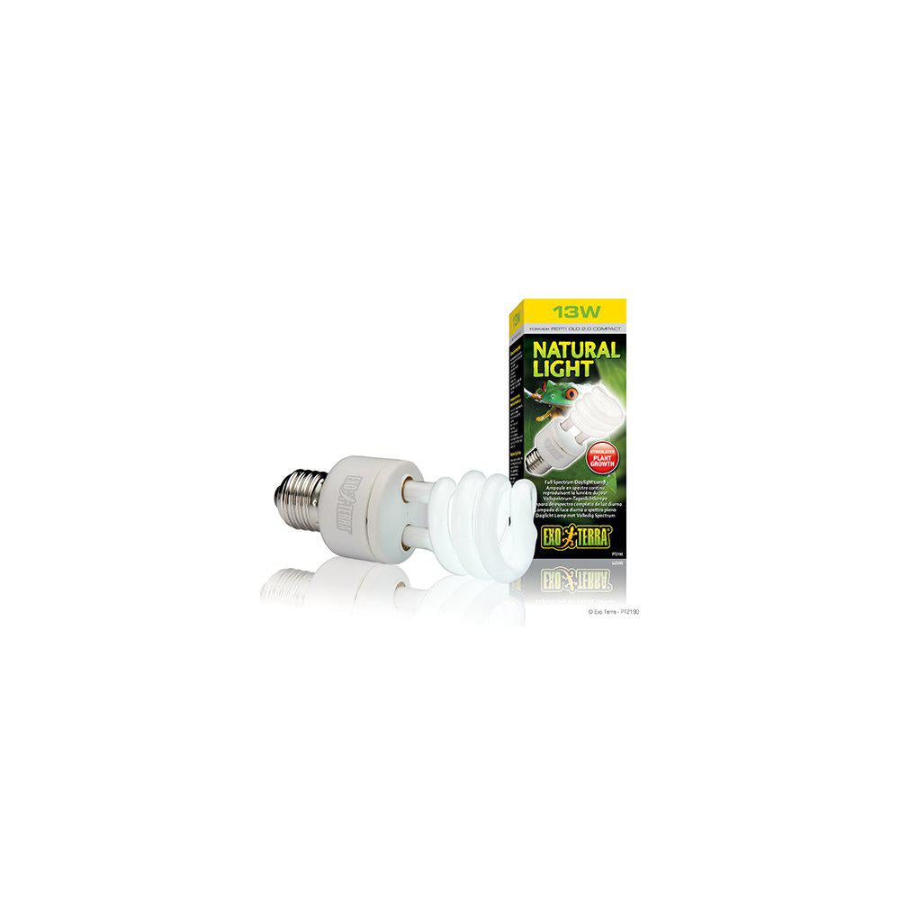Natural Light Lysrörslampa E27 Exoterra