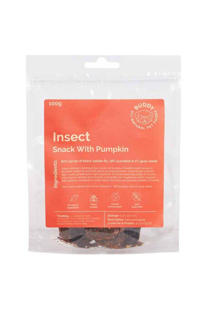 Buddy No-meat Filets - Insect Pumpkin 100g
