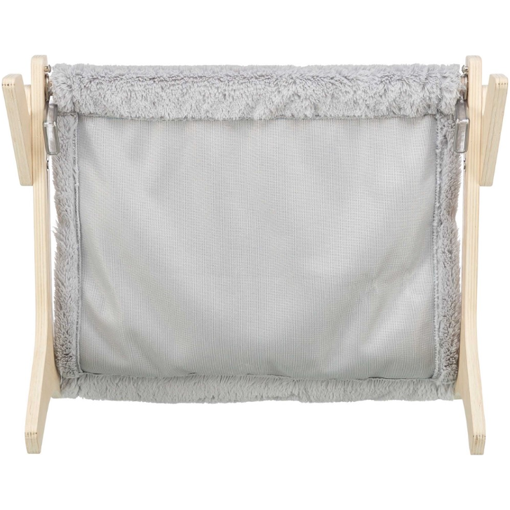 Hammock, trä obehandlad, 47 x 24 x 38 cm, grå