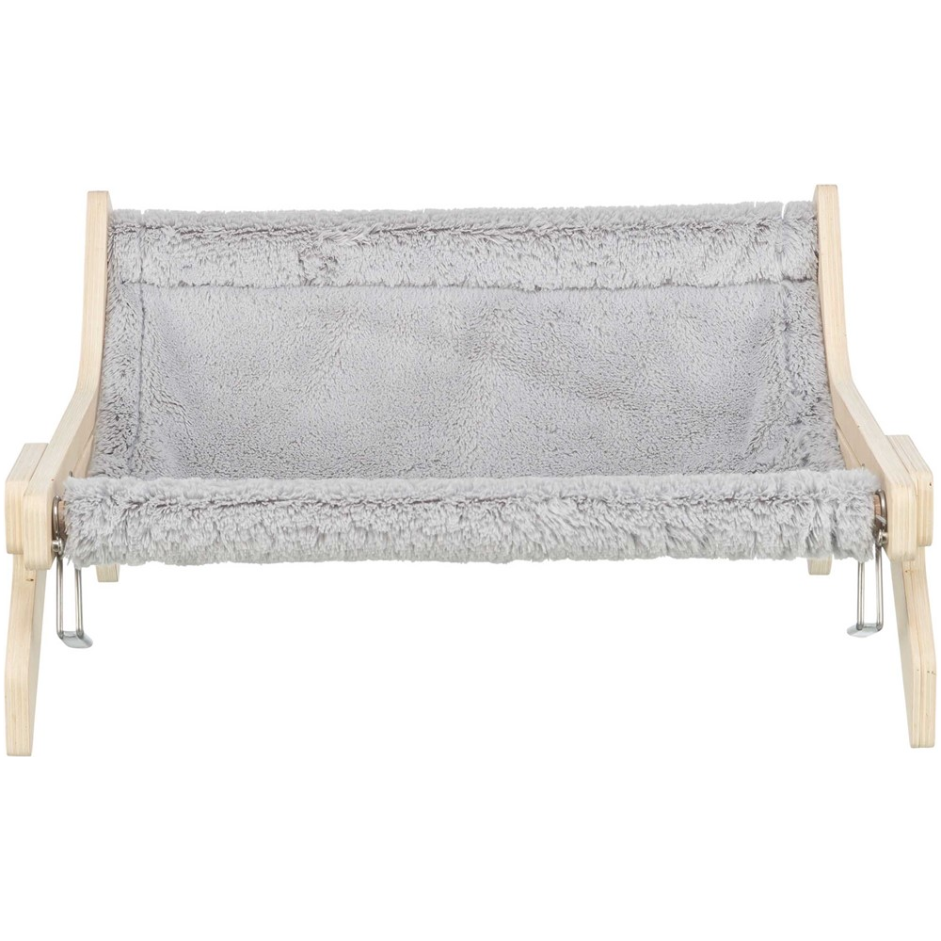Hammock, trä obehandlad, 47 x 24 x 38 cm, grå