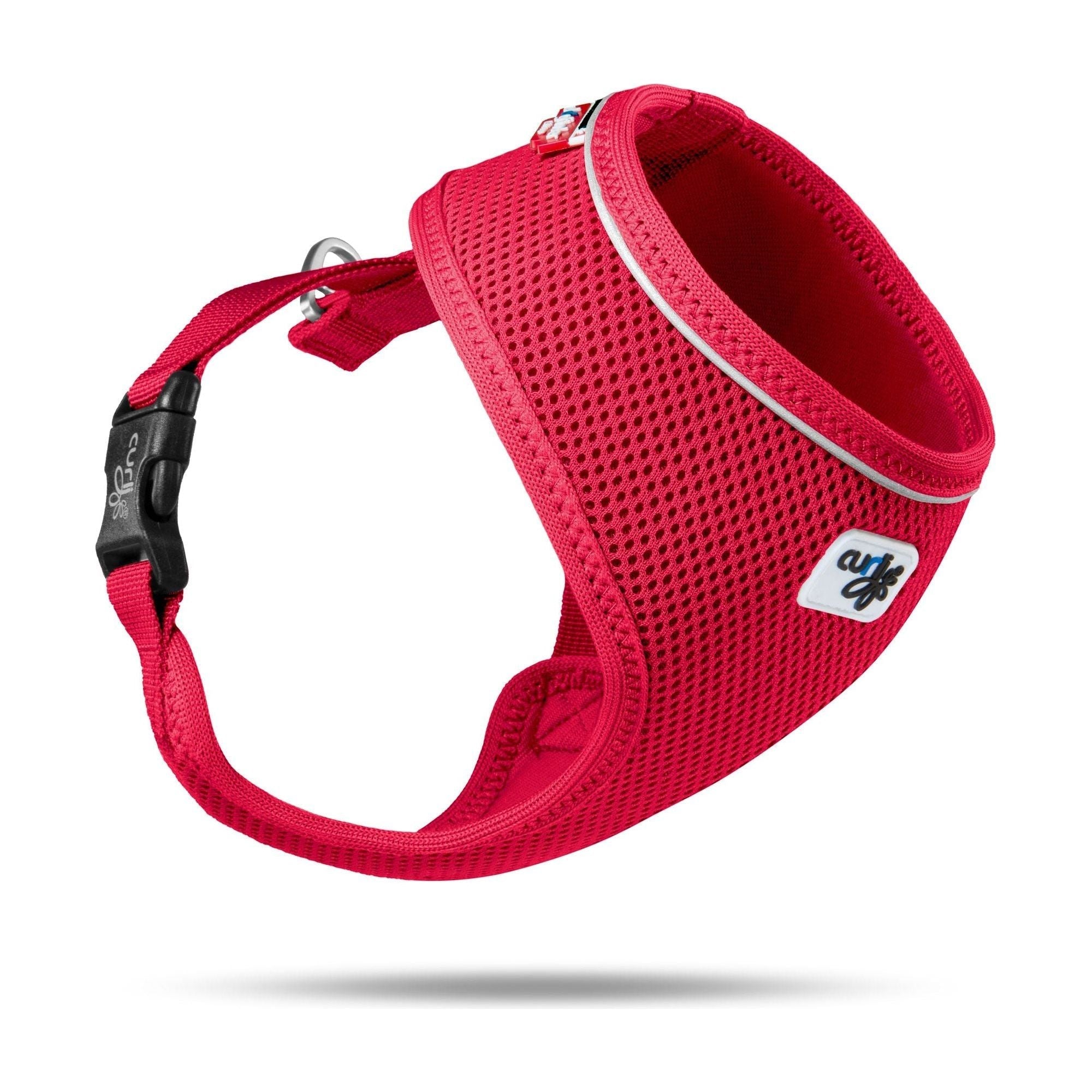 Curli Basic Hundsele Air-Mesh Röd