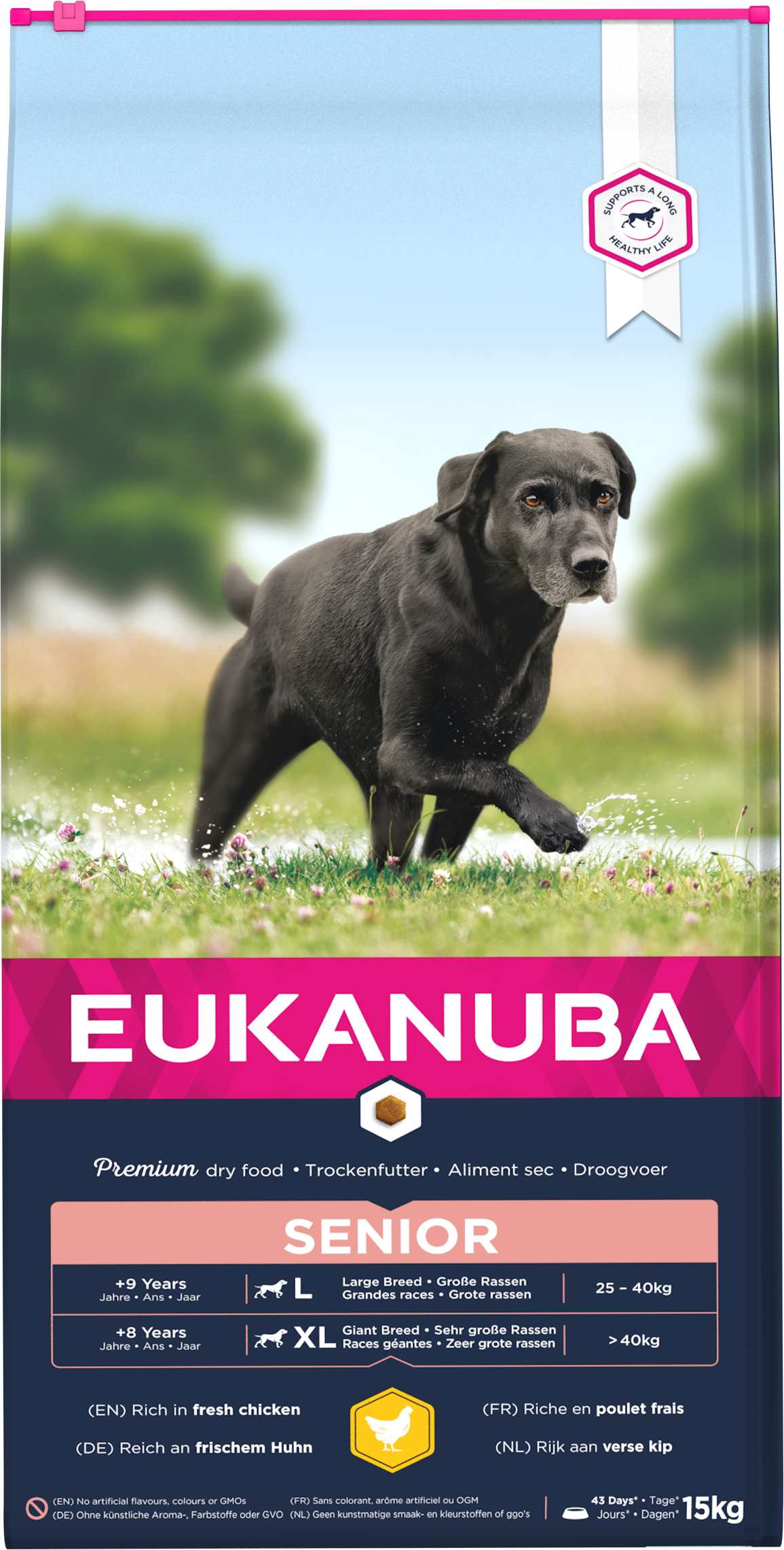 Eukanuba Dog Senior Large - Torrdfoder Senior Hund