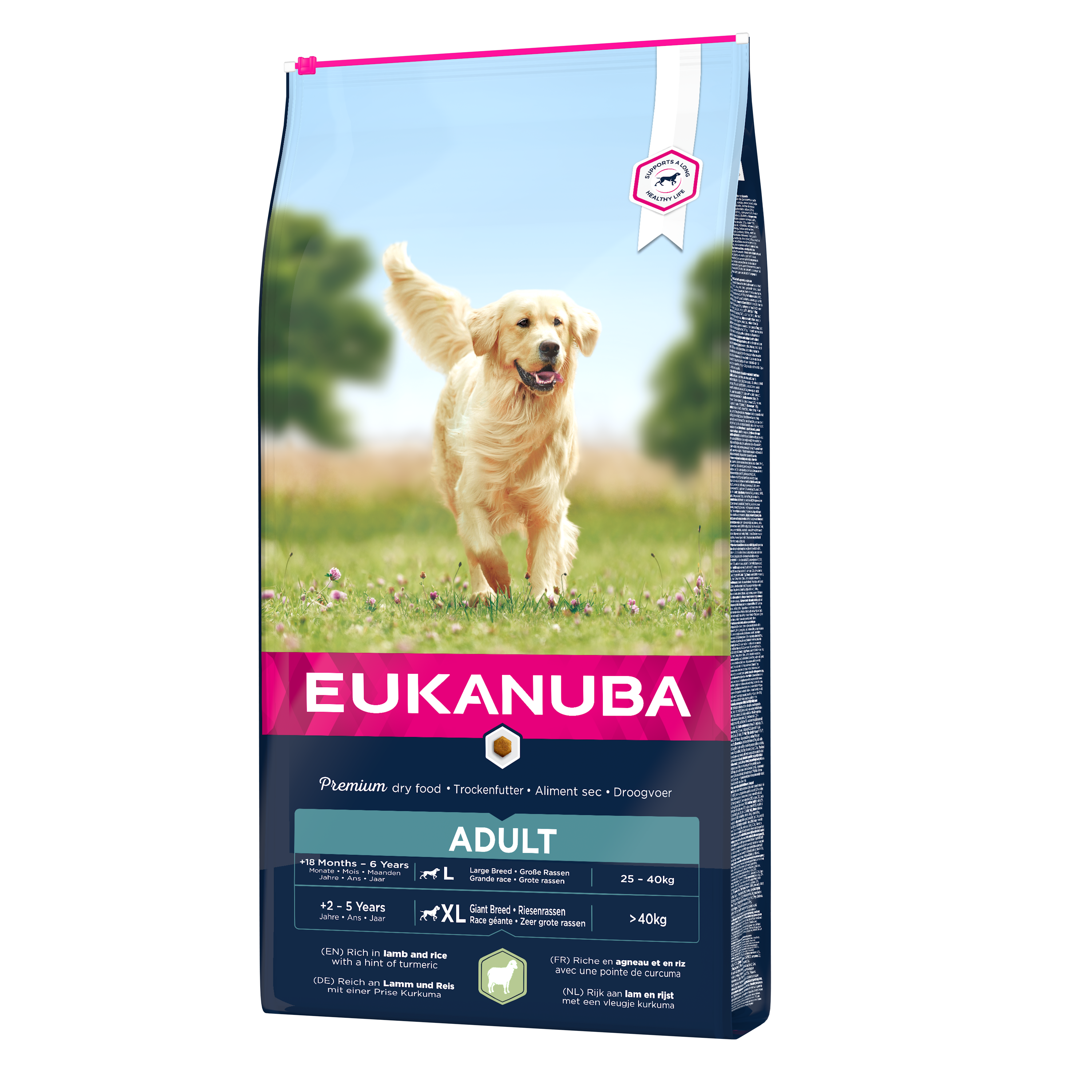 Eukanuba Dog Adult Large Lamb & Rice - Torrfoder Hund