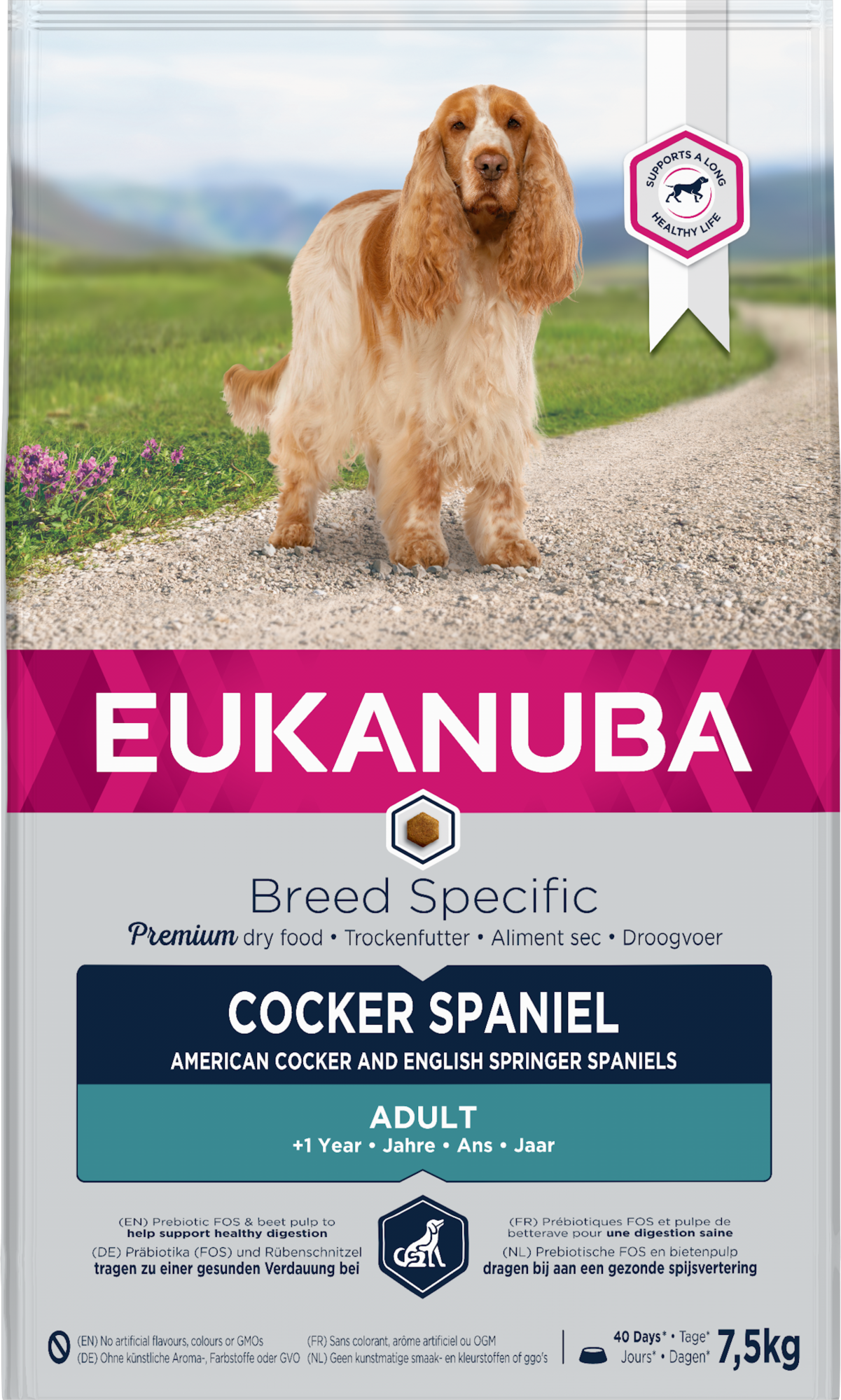 Eukanuba Dog Breed Specific Cocker Spaniel Adult - Torrfoder Hund