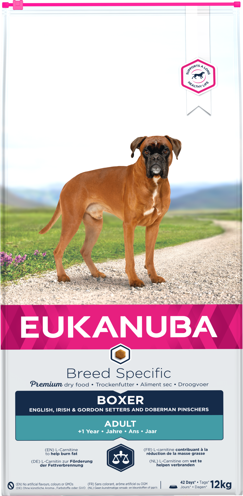 Eukanuba Breed Specific Boxer Adult - Torrfoder Hund