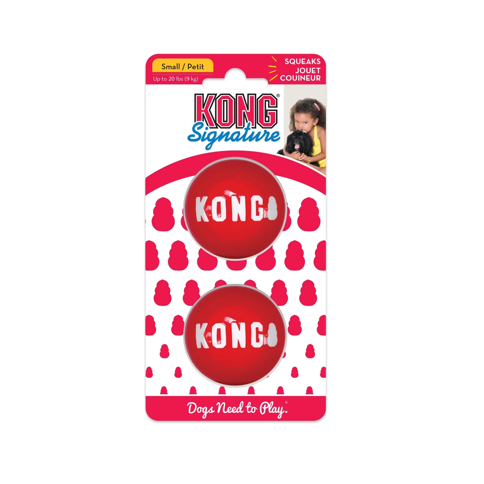 KONG Leksak Signature Balls