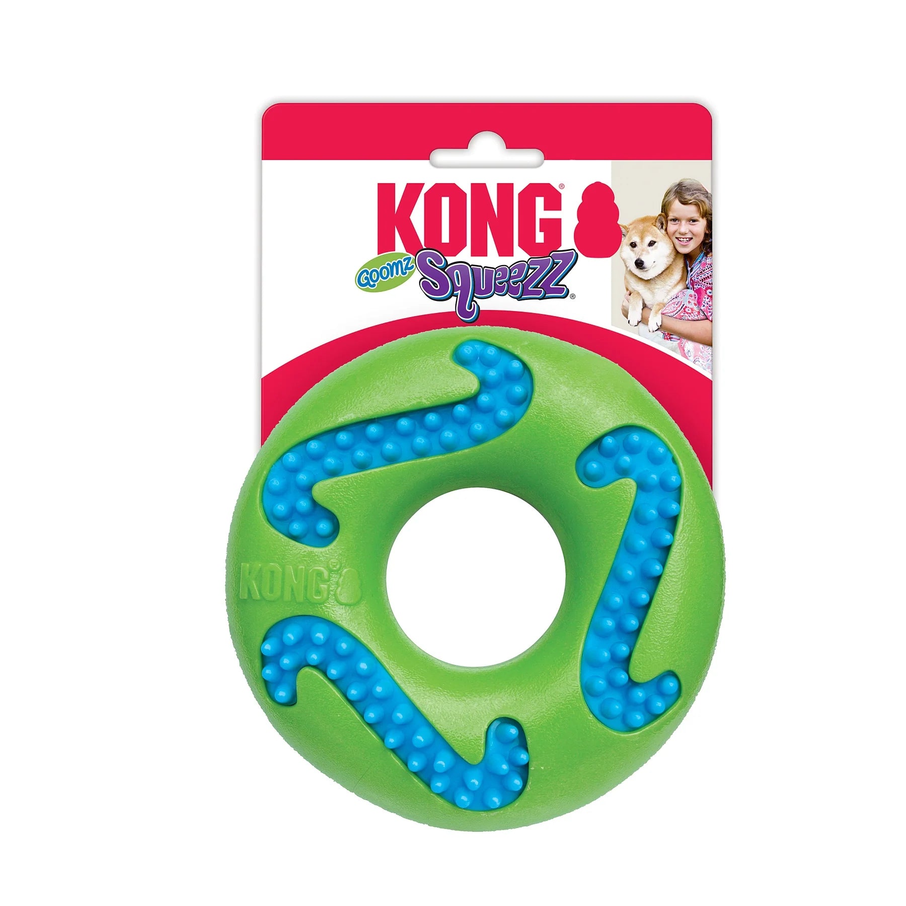 KONG Leksak Squeezz Goomz Ring