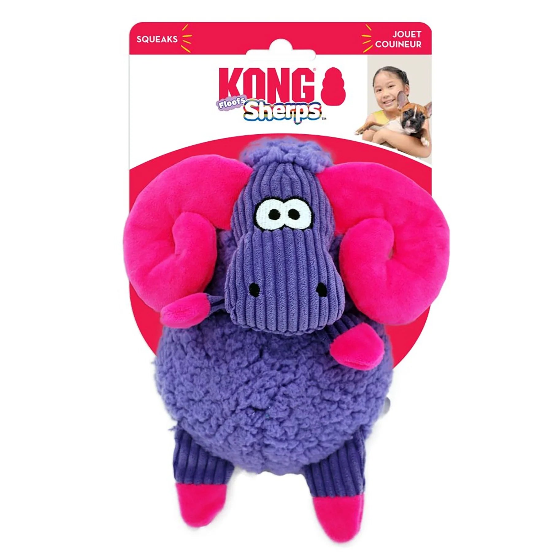 KONG Leksak Sherps Floofs Big Horn