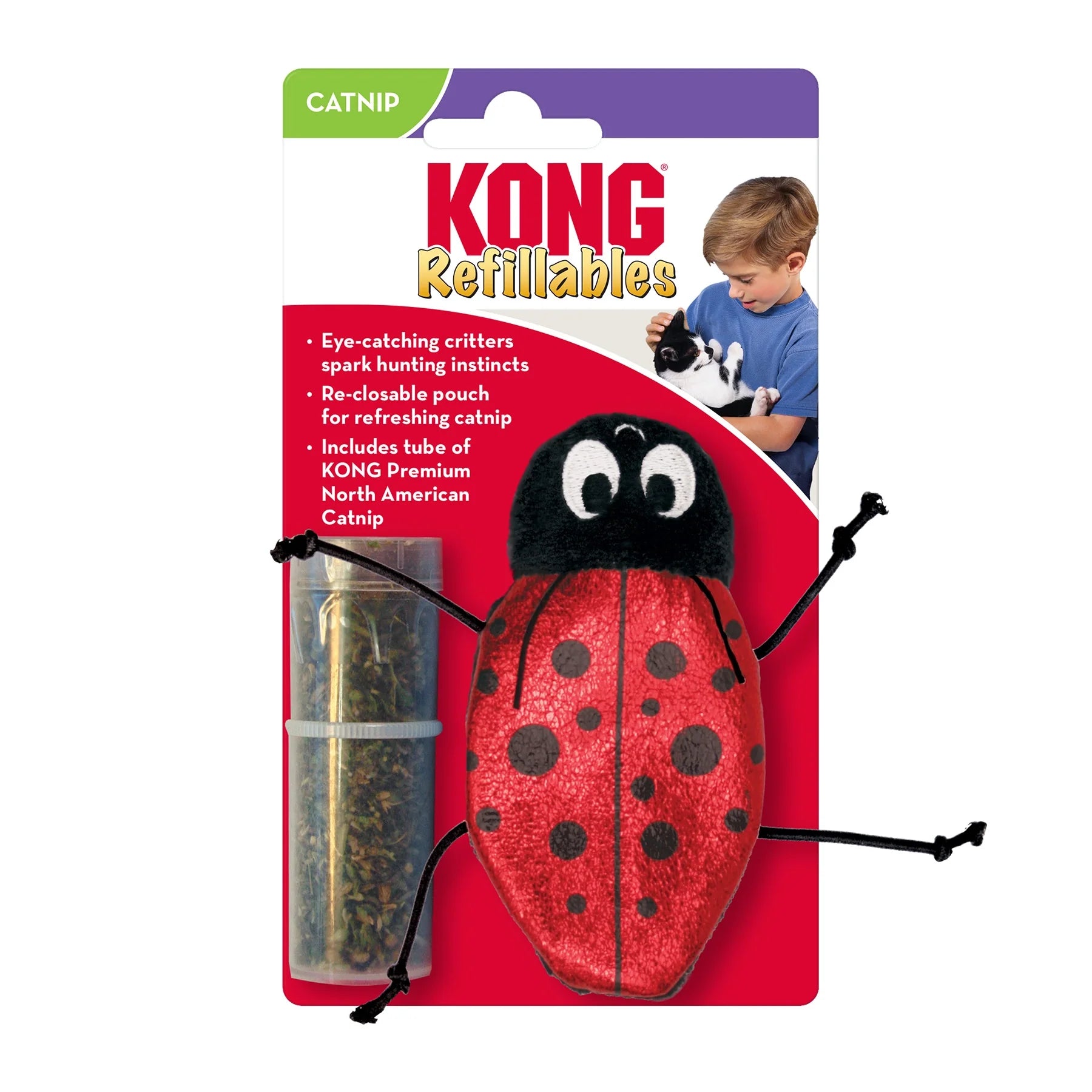 KONG Refillables Ladybug