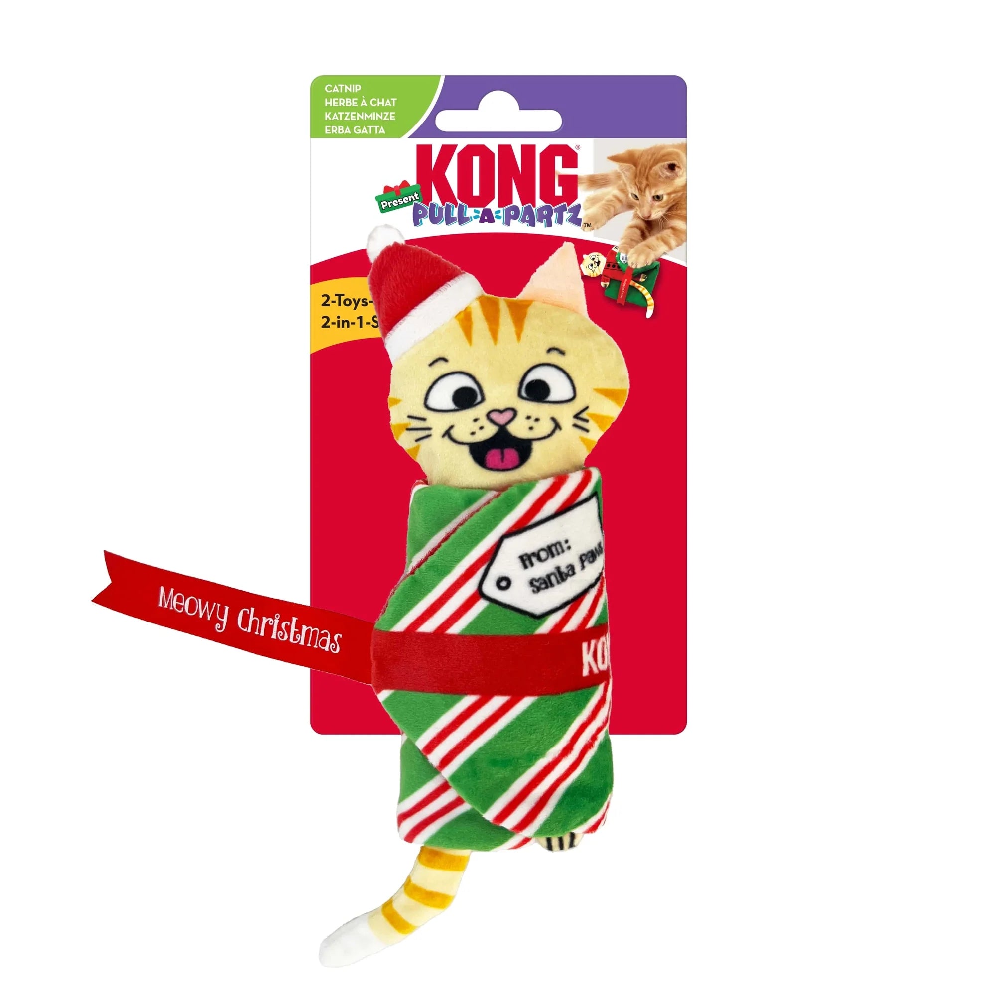 KONG Holiday Pull-A-Partz Present