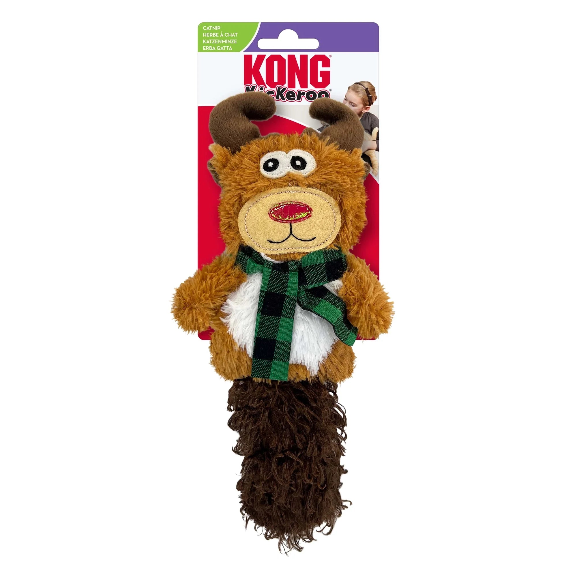 KONG Holiday Kickeroo Character Assorted