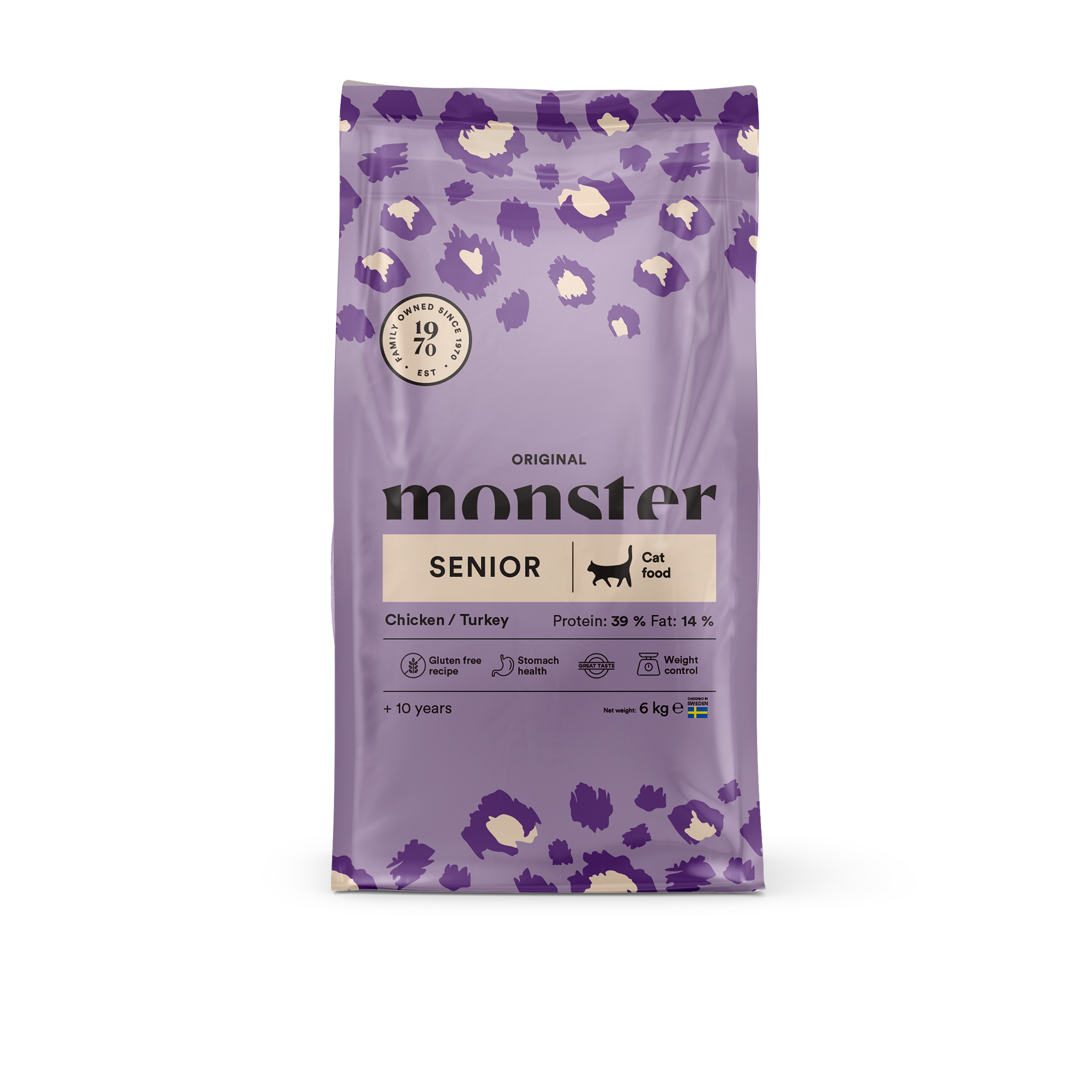 Monster Cat Original Senior Chicken/Turkey