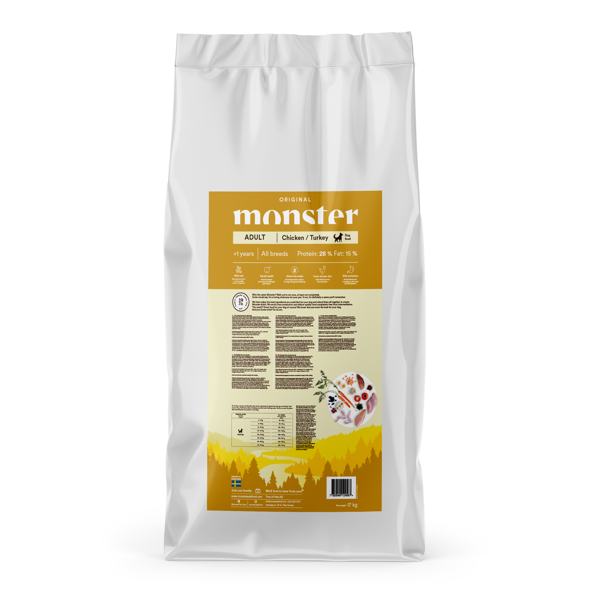Monster Dog Original Adult Chicken/Turkey