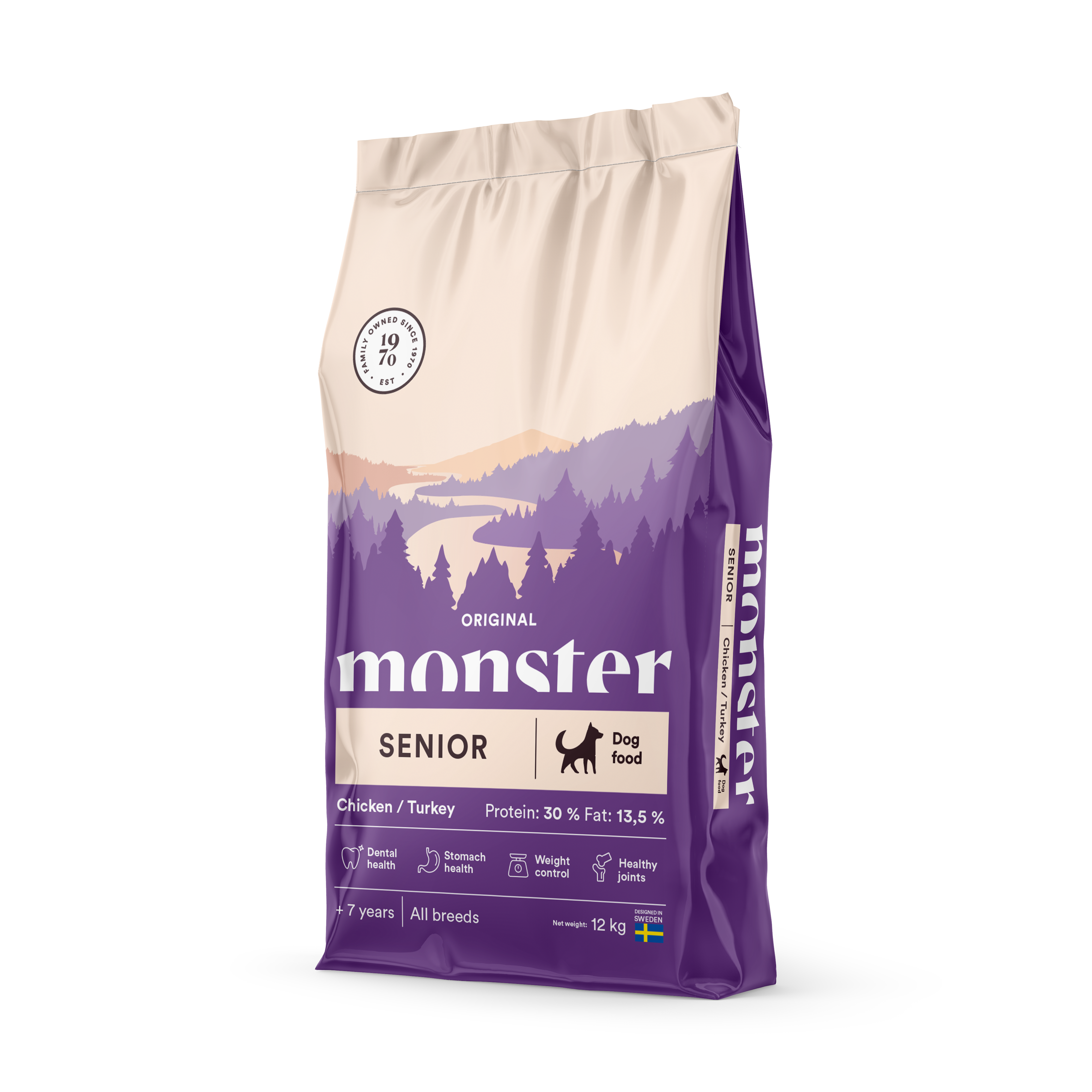 Monster Dog Original Senior Chicken/Turkey