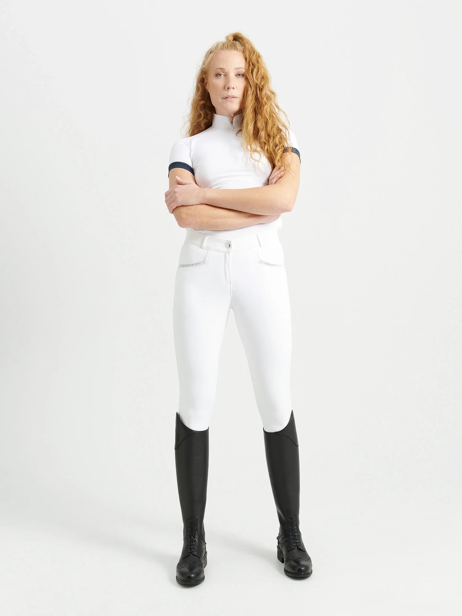 Jacson Hedvig Helskodd Ridbyxa Vit