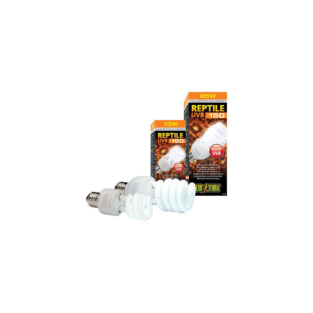 Reptile Uvb 150 Lysrörslampa E27 Exoterra