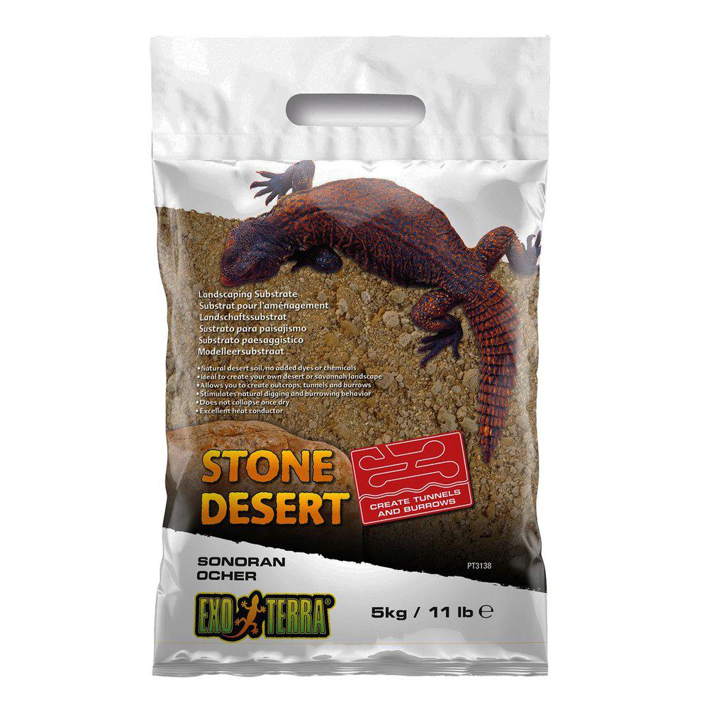 Stone Dessert Ockra Grävsubstrat Exoterra