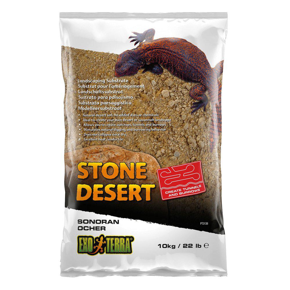 Stone Dessert Ockra Grävsubstrat Exoterra