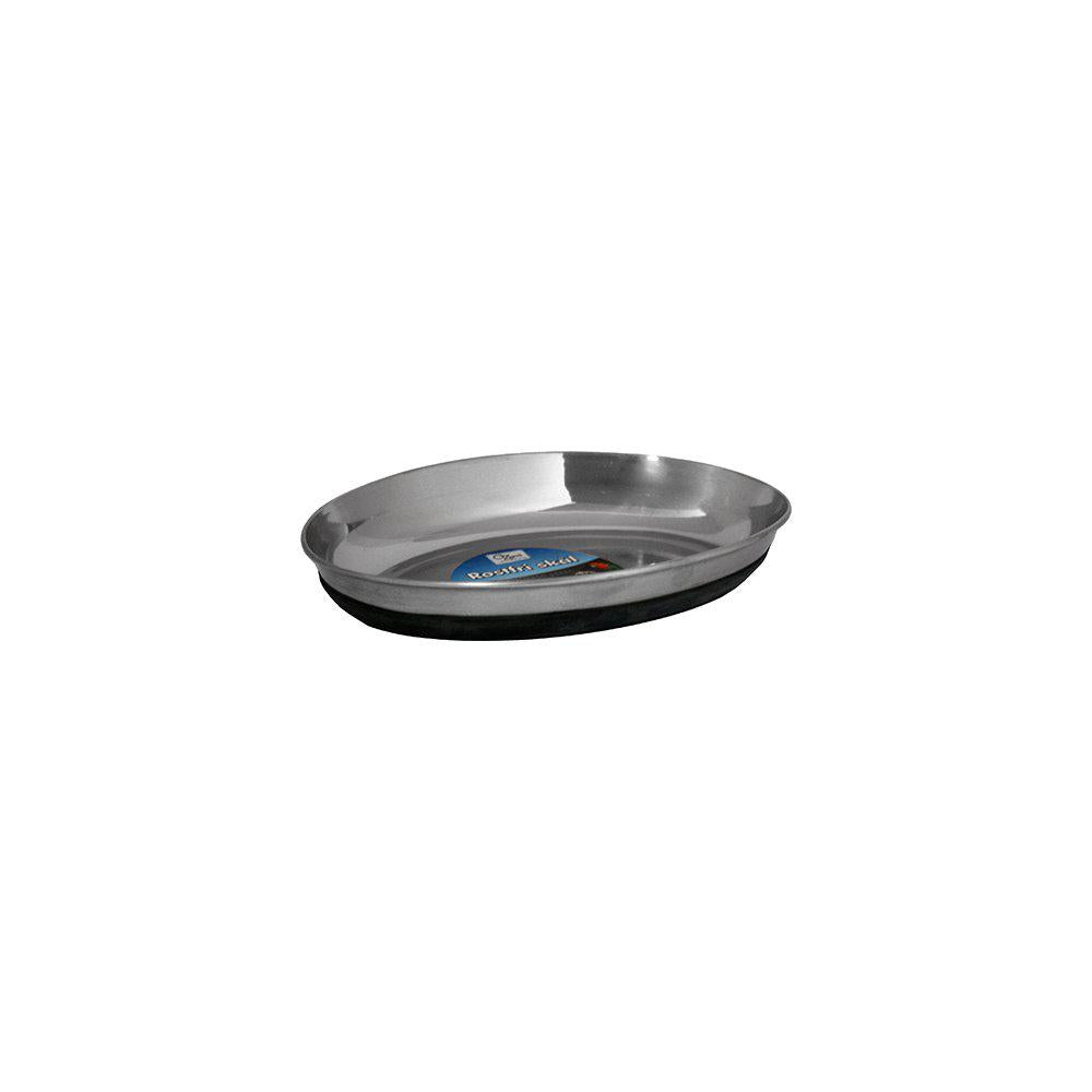 Kattskål Rostfri Anti-slip Oval  250ml