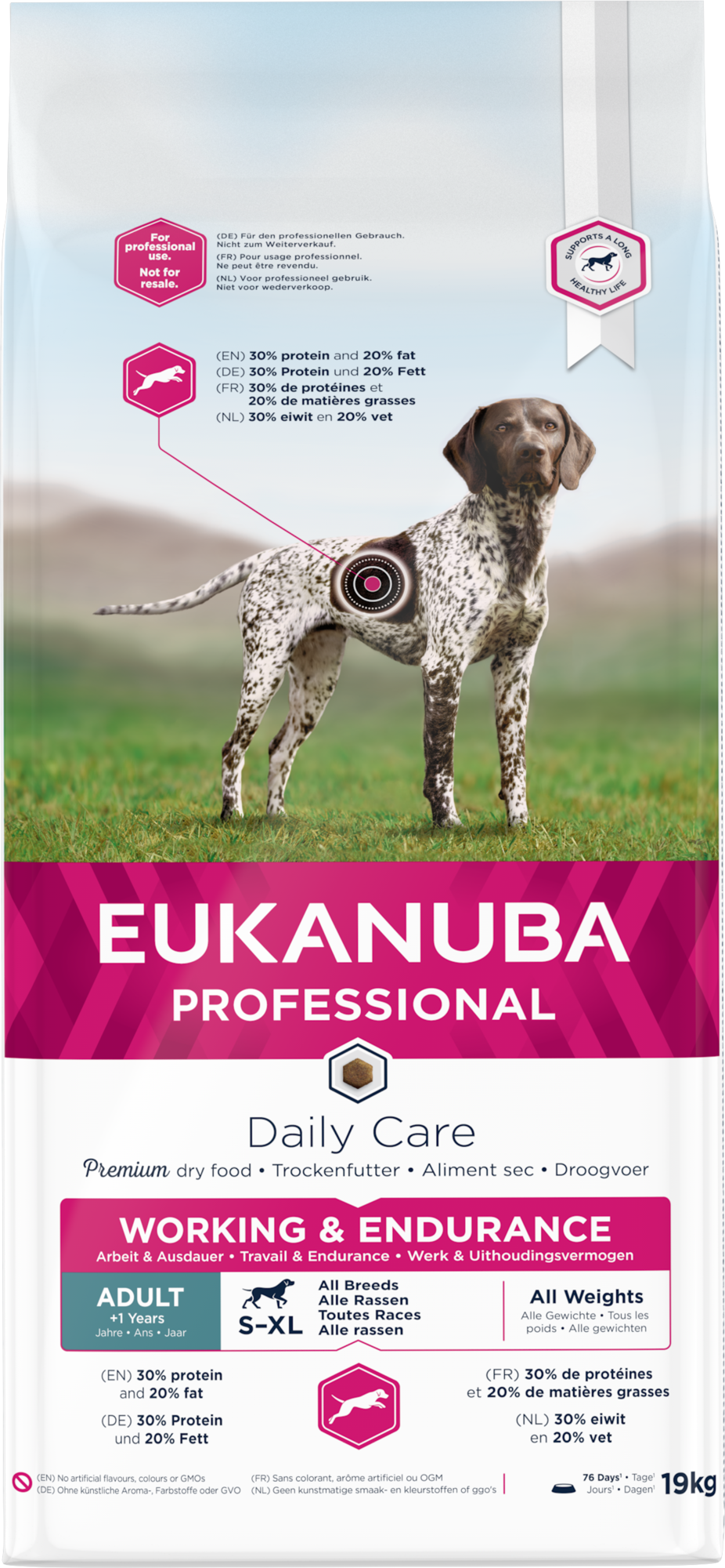 Eukanuba Daily Care Working & Endurance Adult - Torrfoder Hund
