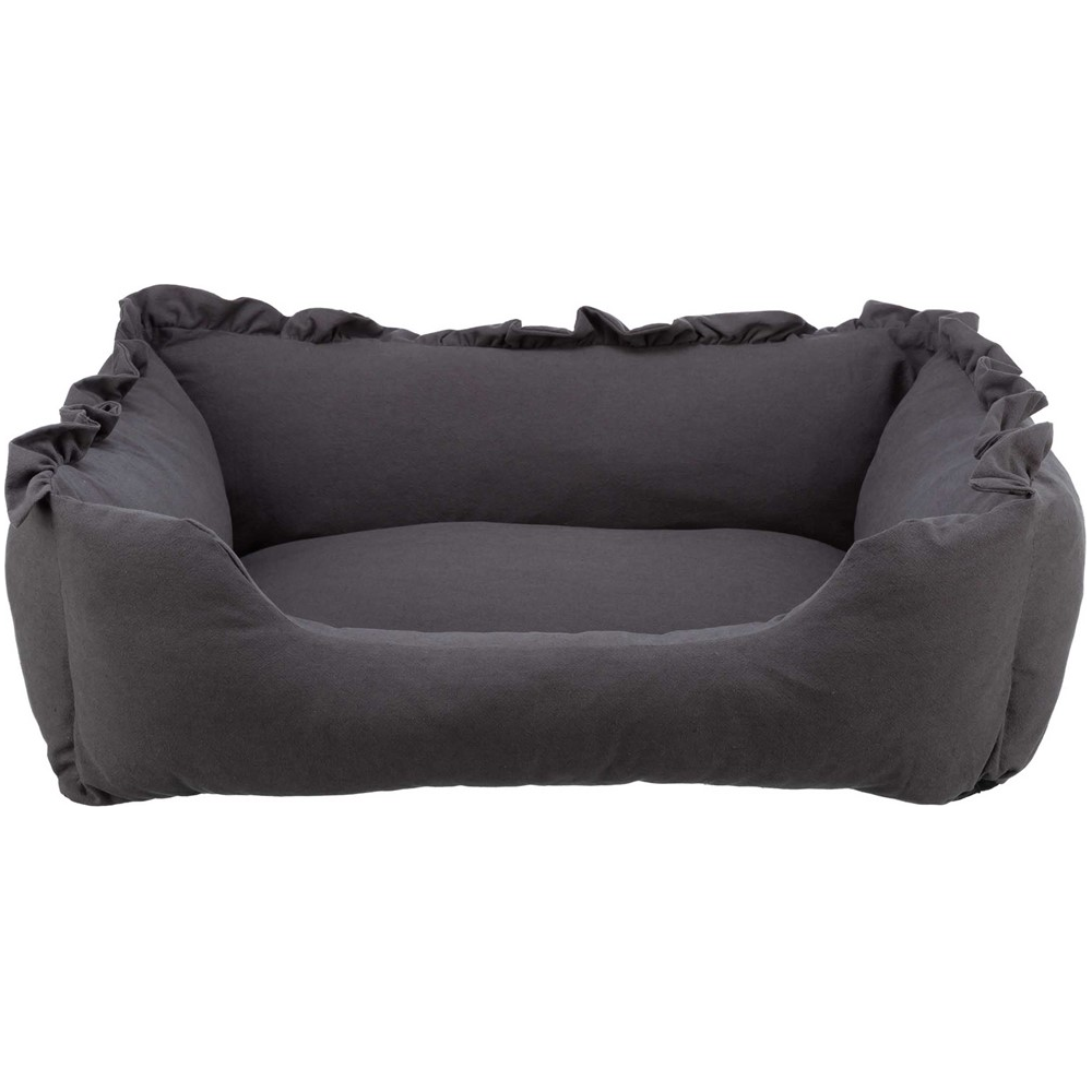 Amelie bädd, rektangulär, 60 × 50 cm, mörkgrå