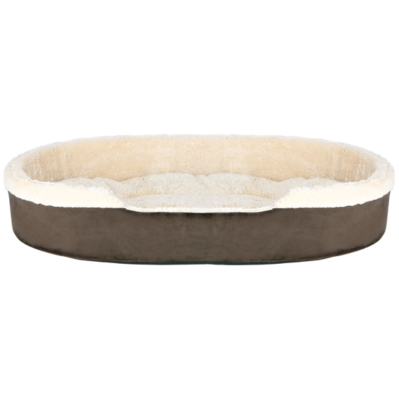 Bädd Cosma brun/beige 85x65 cm