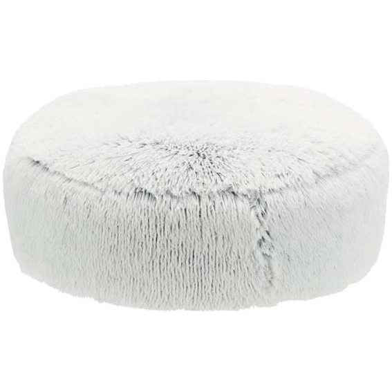 Harvey bädd, ø 100 cm, vit-svart