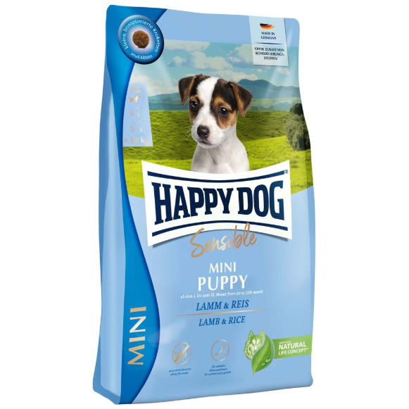 HappyDog Sens. Mini Puppy, L&R,  4 kg