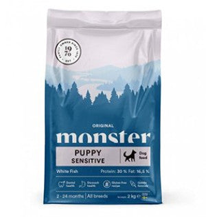 Monster Dog Original Puppy Sensitive White Fish - Torrfoder Hund